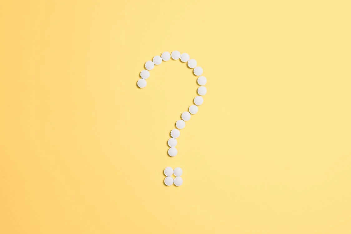 question mark yellow background